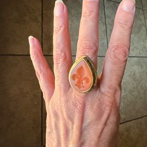 Silpada Fleur de Lis Ring
